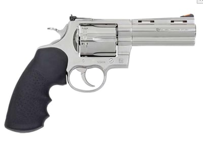 Colt Anaconda 44 Mag 4.25" Barrel 6rd Stainless Finish Adjustable Sights Hogue Grip - $1165.62 (Add To Cart) 
