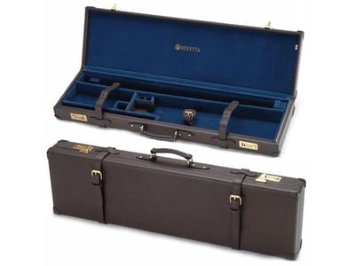 Beretta Hard Leather Breakdown Shotgun Case 32" 2 Barrel Set Brown - $699.00 (Free Shipping on $100+ Orders)