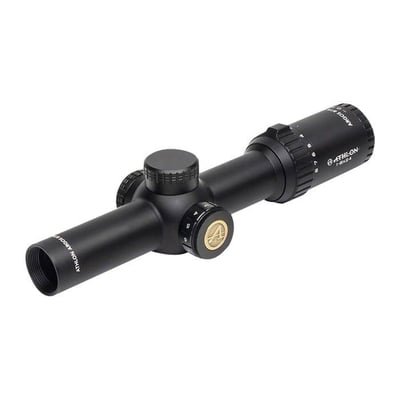 ATHLON OPTICS - Argos BTR GEN2 1-8x24mm SFP Illuminated ATSR5 IR MOA Black - $219.99 