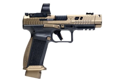 Canik TTI Combat 9mm Pistol with MaCanik M03 Competition Red Dot and Burnt Bronze Cerakote Finish - $879.99 (Add to Cart Price) + Free S/H