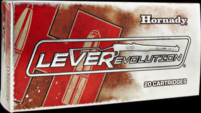 Hornady LEVERevolution Brass .45-70 Gov 325-Grain 20-Rounds FTX - $37.99 ($9.99 S/H on Firearms / $12.99 Flat Rate S/H on ammo)