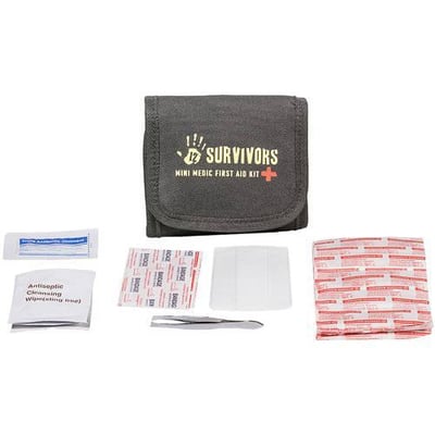 12 Survivors Mini Medic 60 Piece First Aid Kit - $16.67 (Free S/H over $25)