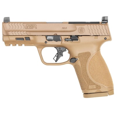 Smith & Wesson M&P 9 M2.0 Comp OR 9mm 4" BBL FDE 15-RD No Safety - $529.99 (Free S/H over $99)