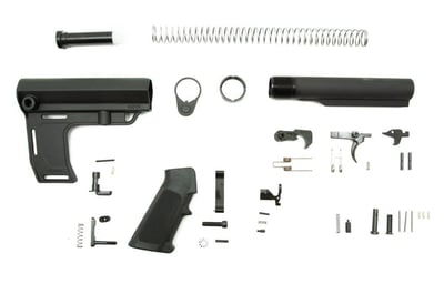 PSA Classic MFT Battlelink Pistol Lower Build Kit, Black - $89.99