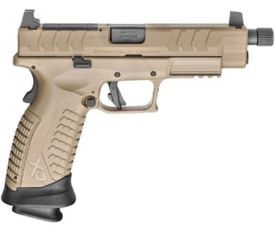 Springfield Armory XD-M Elite Tactical OSP Flat Dark Earth 9mm 4.5" Barrel 22-Rounds - $453.99 ($9.99 S/H on Firearms / $12.99 Flat Rate S/H on ammo)