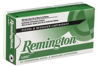 Remington Ammunition L45AP4 UMC 45 ACP 230 gr Full Metal Jacket (FMJ) 50rd Bx - $22.99