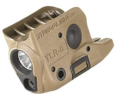 Streamlight 69278 TLR-6 100-Lumen Tactical Weapon Light with Integrated Red Aiming Laser Designed Exclusively and Solely for Glock 42 & 43, Flat Dark Earth - $99.98 + FREE Shipping