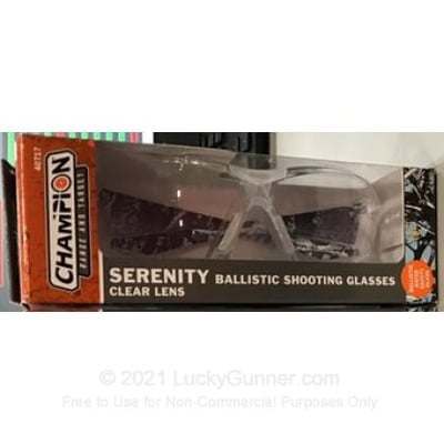 Champion Ballistic Shooting Glasses Clear 1 Pair - $0.99 