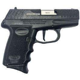 SCCY Industries DVG-1 9mm 3.1" 10+1 Pistol Black Panther Slide + Black Frame - $240 (FREE Shipping on Firearms)