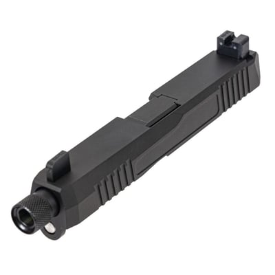 PSA Dagger Complete Slide Assembly with Threaded Barrel, Carry Cut, Suppressor Height Night Sights, Black DLC - $189.99