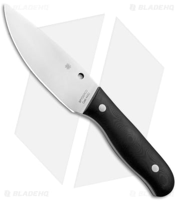 Spyderco Serrata Stuart Ackerman Fixed Blade Knife (4.625" Satin) FB32GP - $175.00 (Free S/H over $99)