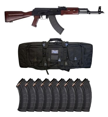 BLEM PSAK-47 GF5 Forged Classic Rifle, Redwood W/10 Mags & Rifle Bag - $999.99 + Free Shipping 