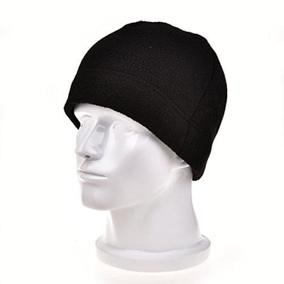 Tactical Watch Cap Beanie Fleece Hat for Multi-Season Cap Black - $6.16 via code ONJPNAF8 (Free S/H over $25)