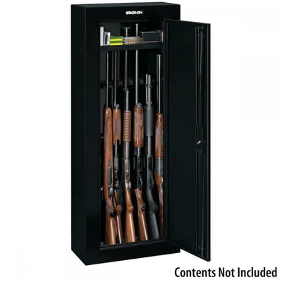 Stack-On 8 Gun Steel Security Cabinet GCB-908-DS Color: Black, Finish: Matte - $136.79 w/code "GUNDEALS"