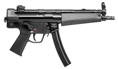 HK SP5 9mm 8.86" 30rd Tactical Pistol, Threaded, Adjustable Sights, 2 Mags, Black - $2950 