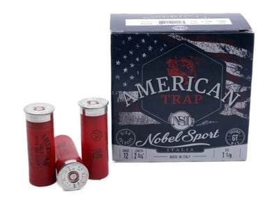 Nobel Sport Target Nobel Speed 12 Gauge #7.5 Shot 2.75 " 1⅛ oz. 1300 FPS 250 Rnds - $86.28