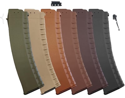 Bulgarian AK-74 5.56x45mm 45-Round Reinforced Steel Lug Polymer Magazine - $18.99 