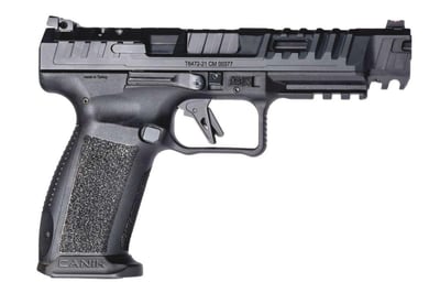 Canik SFX Rival 9mm 5" Barrel 18-Rounds Fiber Optics Front Sight Pistol - $541.04 (add to cart to get this price) 