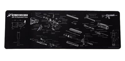 Lowest Price Ever - AR15 Gun Cleaning Mat w/ Parts Diagram - $14.99 + Free S/H over $35 (Free S/H over $25)