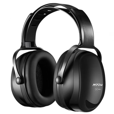 Mpow [Upgraded] Noise Reduction Safety Ear Muffs, Adjustable SNR 36dB Shooting Hunting Muffs - $12.69 (Free S/H over $25)