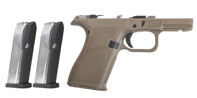 PSA Dagger Micro Complete Frame Assembly, FDE With 2 Slick Mags - $99.99
