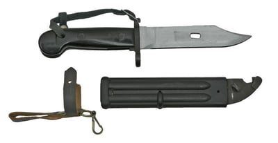 Combat Knife, East German AK,Bayonet Multi Purpose (11" OAL w/ Bowie Blade, - $29.45
