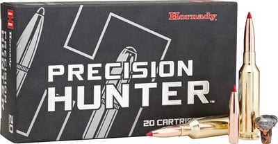 Hornady Precision Hunter 6.5 PRC 143 GR ELD-X 20 Bx/ 10 Cs - $50.99  (Free S/H over $49)