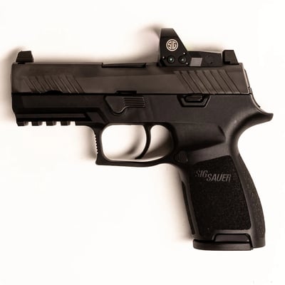 Sig Sauer P320 9mm Luger Semi Auto 15 Rounds 3.8 Barrel Black - USED - $849.99  ($7.99 Shipping On Firearms)