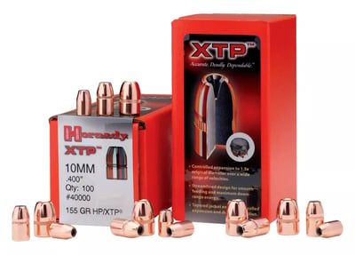 Hornady XTP Pistol Bullets - 10mm - 155 Grain - 100 pack - $29.99 (Free S/H over $50)
