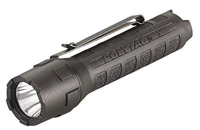 Streamlight PolyTac X USB 600-Lumen 11485-Candela Professional Tactical LED Flashlight with Rechargeable Battery, Clear Retail Packaging, Black - $47.99 + FREE Shipping
