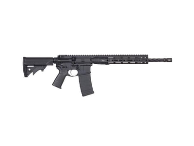LWRC International IC DI Direct Impingement Semi-Automatic AR-15 Rifle 16" Barrel .223/5.56 30rd - Black Finish - - $1322.99