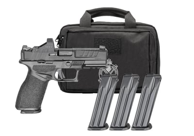 Springfield ECHELON 4.0 FC Frame 4" 9mm (4)17 Pistol, Black w/ U-DOT - Gear Pac - $629.99 
