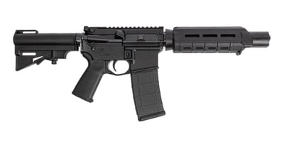 PSA 7" Pistol-Length 5.56 NATO 30-Rds 1/7 Nitride MOE AR-15 Complete Pistol W/HAR-15 Brace, Black - $459.99 