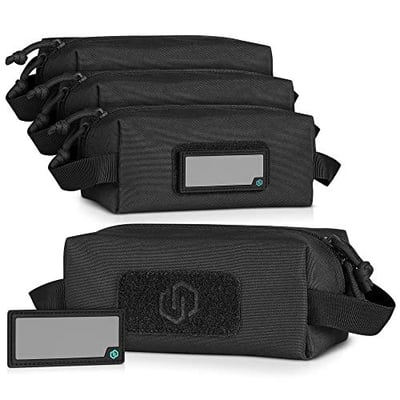 Savior Equipment Loose Sacs 4-Pack Tactical Ammo Pouch Firearm Ammunition Carrier Bag, ID Patches Included - $27.99 + FREE Shipping