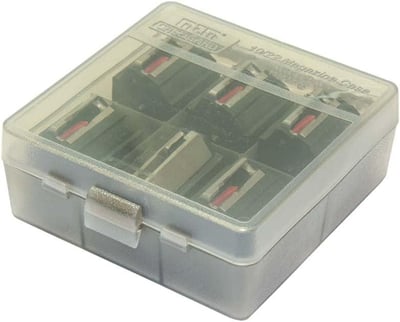 MTM TMC1022 Tactical Magazine Case 10/22 Rotary Magazine Case, Stackable, Clear Smoke, USA Made - $6.99 + FREE Shipping