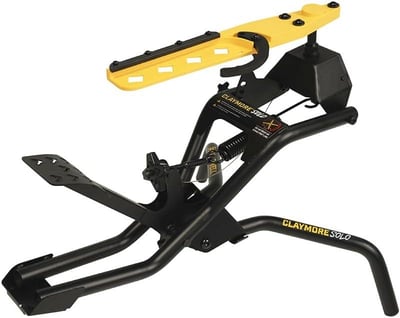 Caldwell Claymore Solo Clay Thrower with Foot Pedal, Angle Adjustment, and Auto Resetting Arm for Clay Shooting, Shooting Sports, Hunting - $99.99 + FREE Shipping