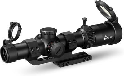 CVLIFE EagleFeather 1-6x24 LPVO Rifle Scope with 30mm Cantilever Mount, 5 Levels Red & Green Illumination Reticle, Second Focal Plane Scopes with Zero Reset - $79.19 w/code "LPVO1616" + 10% Prime discount + FREE Shipping