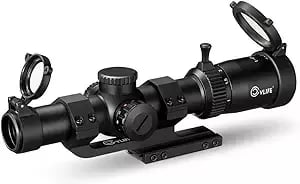 CVLIFE EagleFeather 1-6x24 LPVO Rifle Scope with 30mm Cantilever Mount, 5 Levels Red & Green Illumination Reticle, Second Focal Plane with Zero Reset - $76.49 w/code "9ZGG89NQ" + $20 coupon (Free S/H over $25)