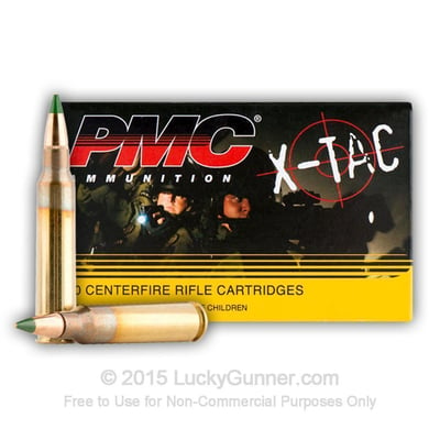 PMC 5.56x45 - 62 gr FMJ M855 - 20 Rounds - $12.25