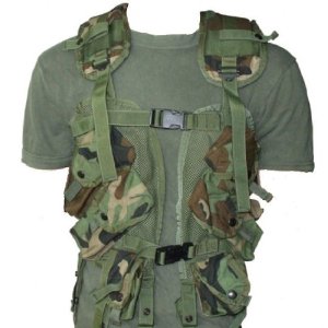 U.S Army Surplus Tactical Load Bearing Assault Vest - Camouflage + Free Shipping* - $44.99 (Free S/H over $25)