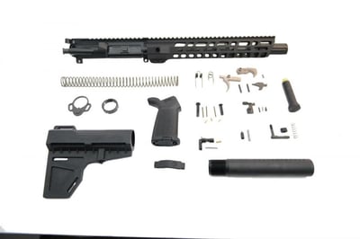 PSA 10.5" Pistol-Length 300AAC 1/8 12" M-lok Slant MOE EPT Shockwave Pistol Kit - $459.99