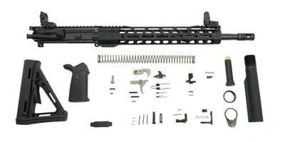 BLEM PSA 16" Mid-length 5.56 NATO 1/7 Phosphate 13.5" Lightweight M-Lok MOE EPT Rifle Kit w/MBUS Sight Set - $429.99