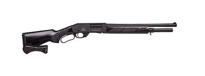 Black Aces Tactical 12ga 6rd 18.5" Lever Action Shotgun, Black - BATPSL - $279.99 