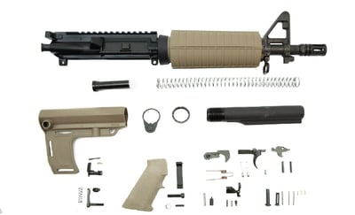 PSA 10.5" 5.56 Nato 1/7" Phosphate Classic MFT Battlelink Pistol Kit, Flat Dark Earth - $379.99
