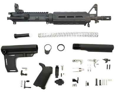  PSA 10.5" Carbine-Length 5.56 NATO 1/7 Nitride MFT Battlelink MOE EPT Pistol Kit w/MBUS Rear, Black - $399.99 Shipped