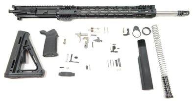 PSA 20" Rifle-length 5.56 NATO 1/7 Stainless Steel 15" Lightweight M-Lok MOE EPT Rifle Kit - $479.99