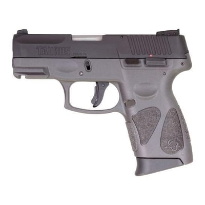 TAURUS G2C 12RD 3.2" 9MM PISTOL, BLACK/GRAY - $219.99