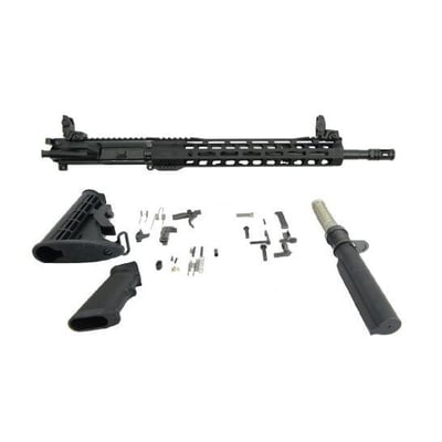 BLEM PSA 16" Carbine-Length M4 5.56 NATO 1:7 Nitride 13.5" Lightweight M-Lok Classic Rifle Kit With MBUS Sight Set - $379.99 + Free Shipping