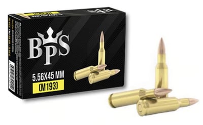 BPS Ammunition 5.56X45mm NATO M193 (Case Of 1500) - $629.99