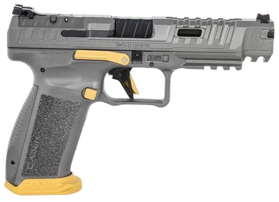 Canik SFX Rival 5" Optics Ready 9mm Pistol, 18+1rd Gray - $474.99 